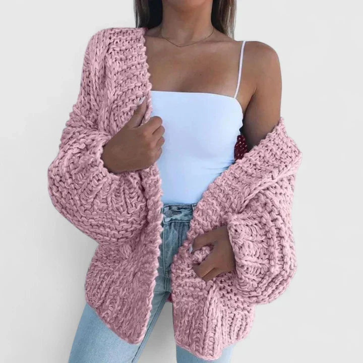 Cecily | Chunky Strik Cardigan