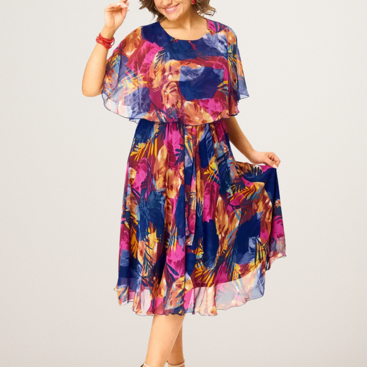 Eileen | Floral Midi Kjole
