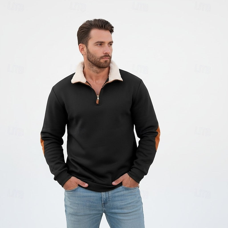 Sawyer | Stående Krave Halv-Zip Pullover