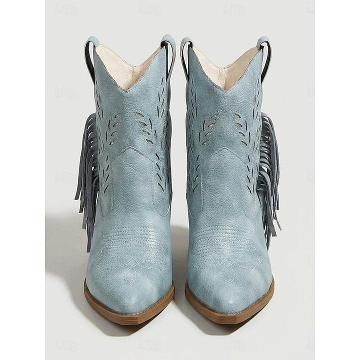 Corinne | Frynset Western Ankelstøvler