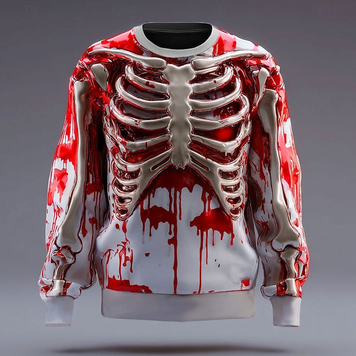 Rory | Halloween Skelet Crew Neck Sweatshirt