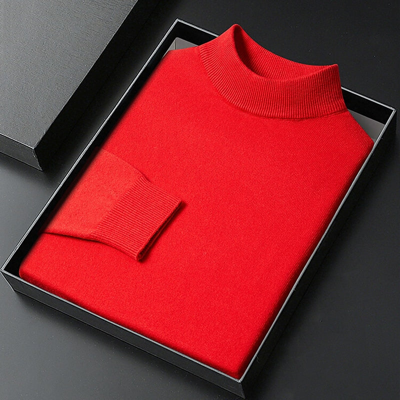 Winston | Raffineret Mock Neck Sweater