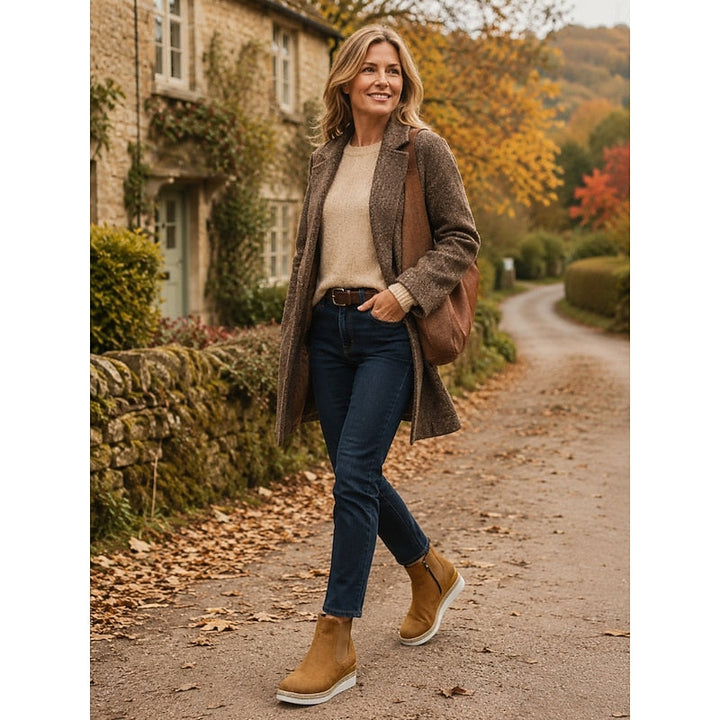 Vera | Cozy Wedge Ankelstøvler