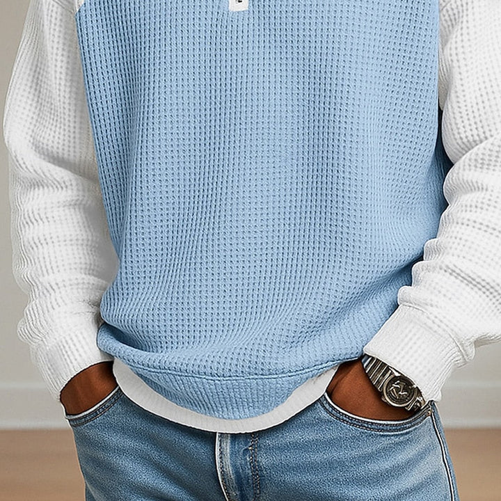 Lincoln | Tekstureret Quarter-Zip Pullover