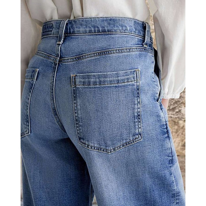 Rosmarin | Afslappede Bredbenede Jeans