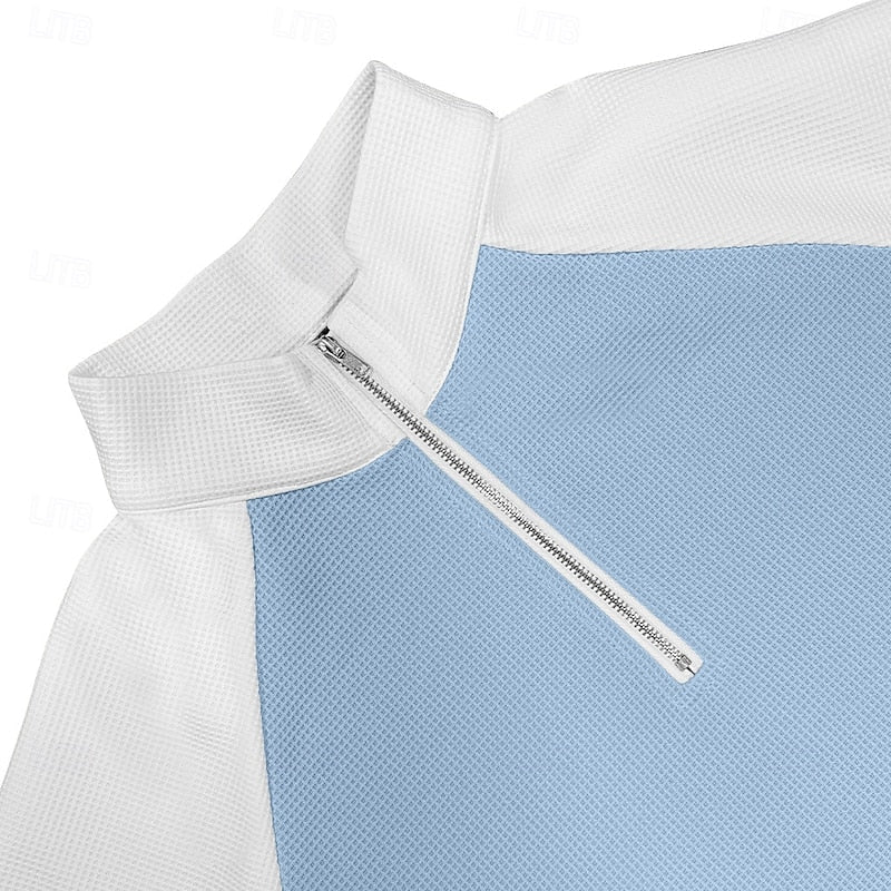 Lincoln | Tekstureret Quarter-Zip Pullover