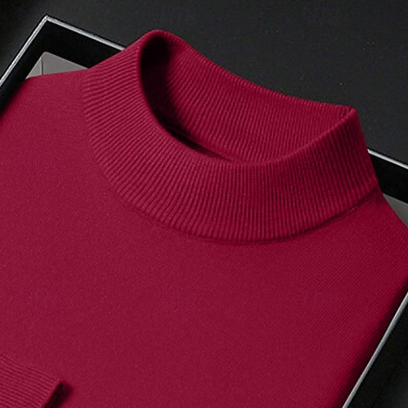 Winston | Raffineret Mock Neck Sweater