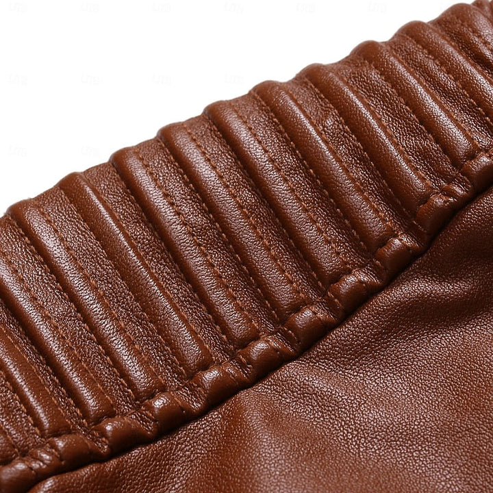 Chandler | Klassisk Stand-Krave Bikerjakke