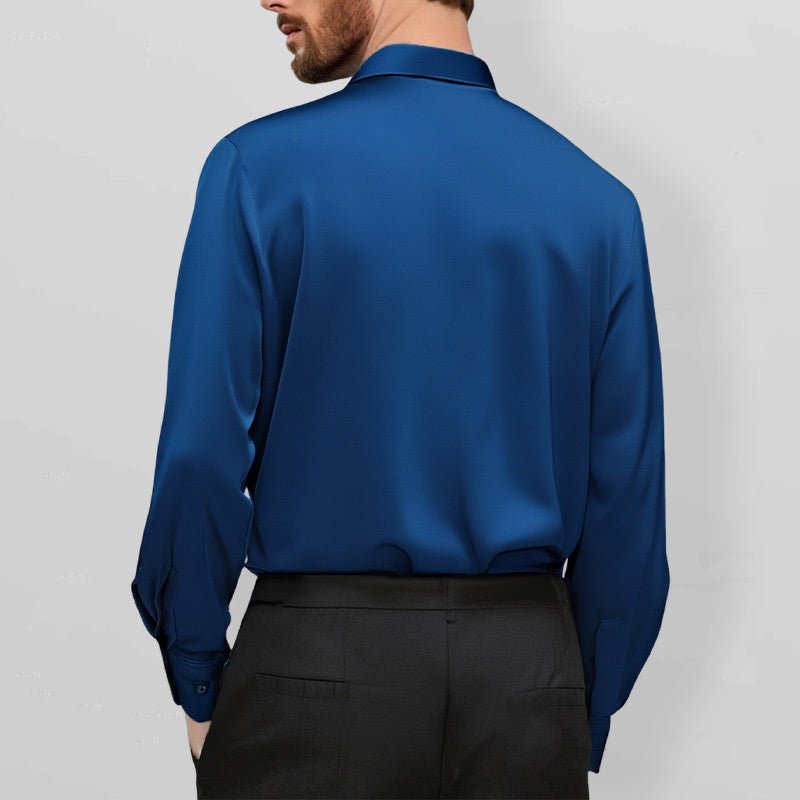 Cole | Casual Krølfri Stretch Skjorte