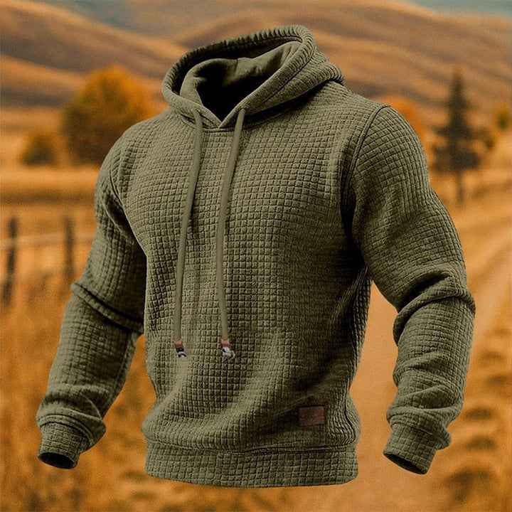 Beckett | Tekstureret Pullover Hoodie
