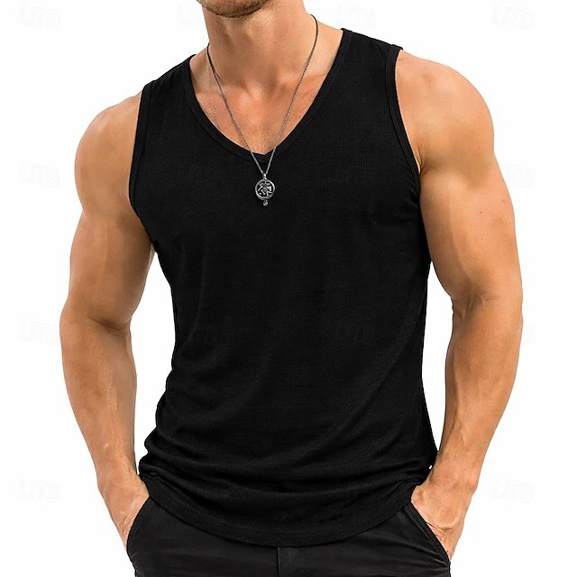 Grant | Skulptureret V-Hals Tanktop