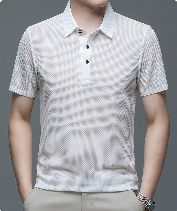 Parker | Stilfuld Button-Up Polo Shirt