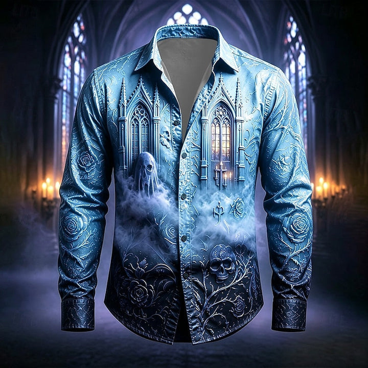 Victor | Gotisk Halloween Statement Skjorte