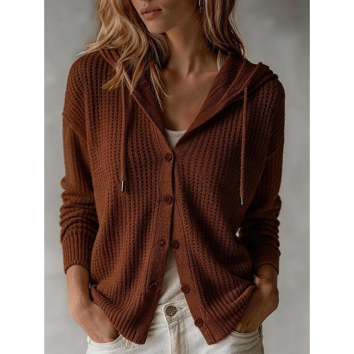 Frances | Hætteknap-Front Cardigan