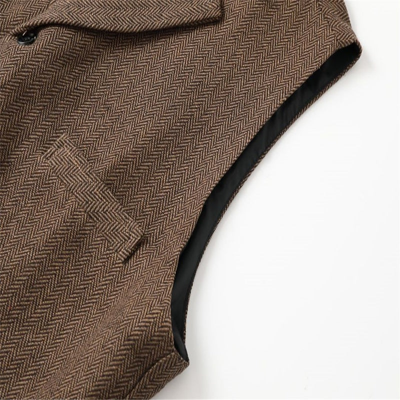 Gerard | Herringbone Skræddersyet Vest