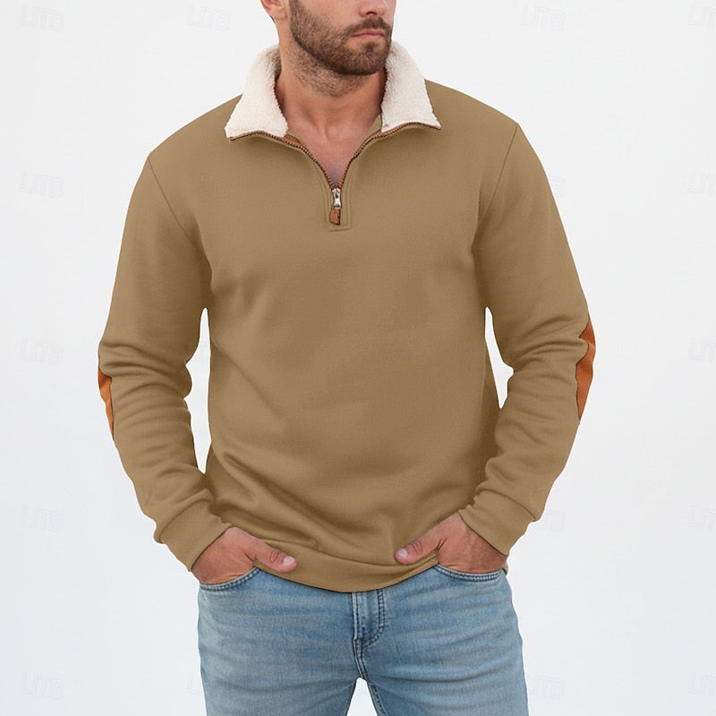 Sawyer | Stående Krave Halv-Zip Pullover