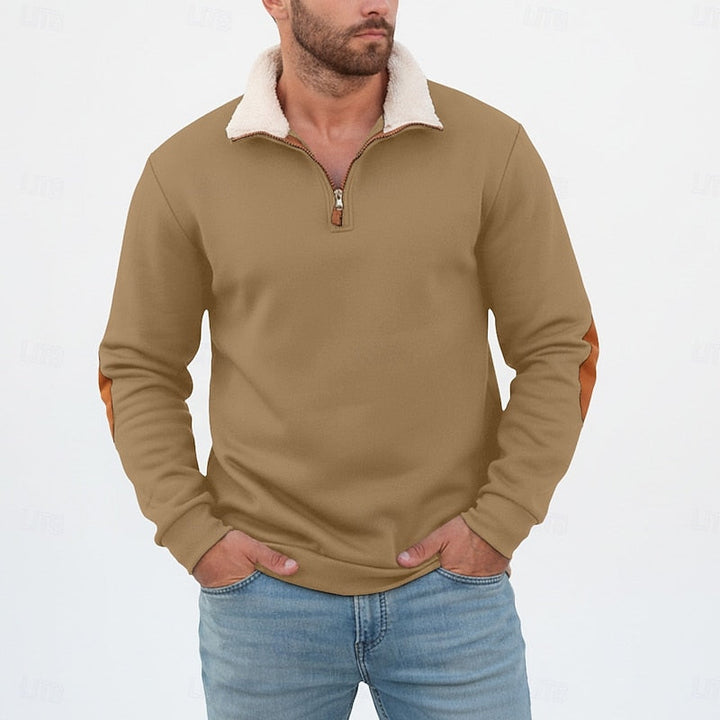 Sawyer | Stående Krave Halv-Zip Pullover