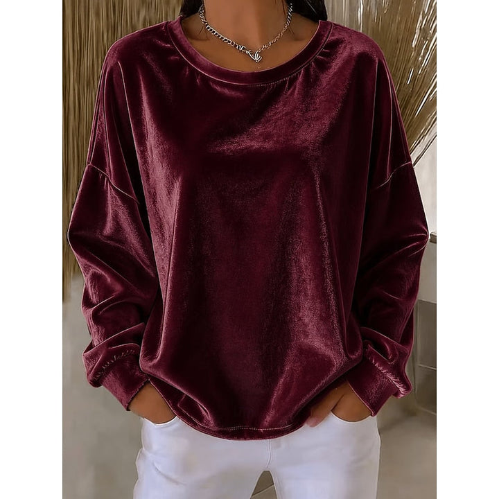 Rosanna | Afslappet Crew-Neck Top