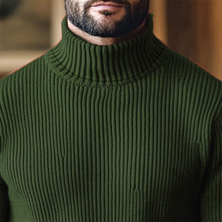 Jonathan | Ribbet Turtleneck Sweater