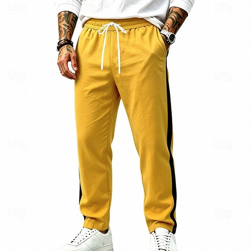 Damian | Afslappede Sweatpants med Side-Stribe