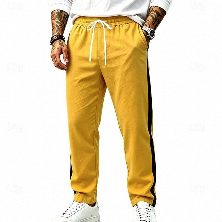 Damian | Afslappede Sweatpants med Side-Stribe