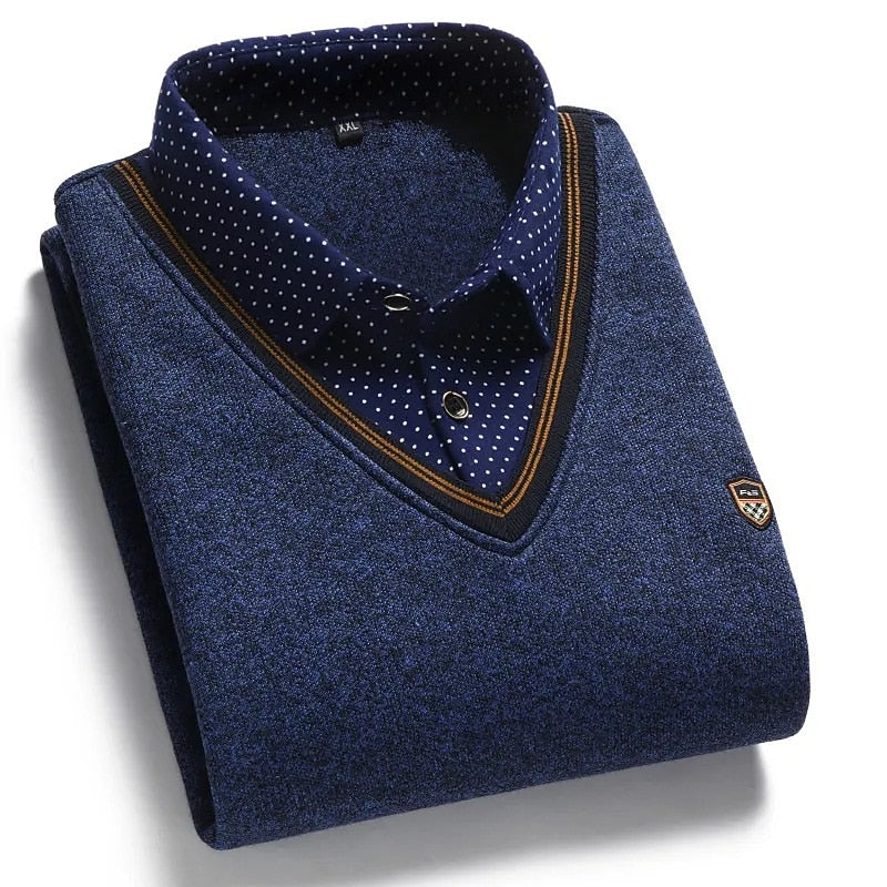 Wallace | Raffineret Mock-Krave Sweater