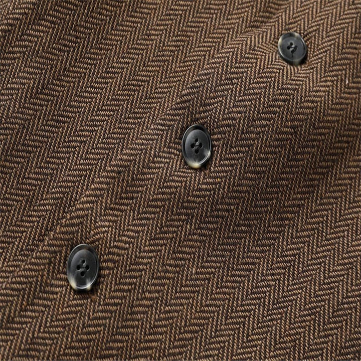 Gerard | Herringbone Skræddersyet Vest