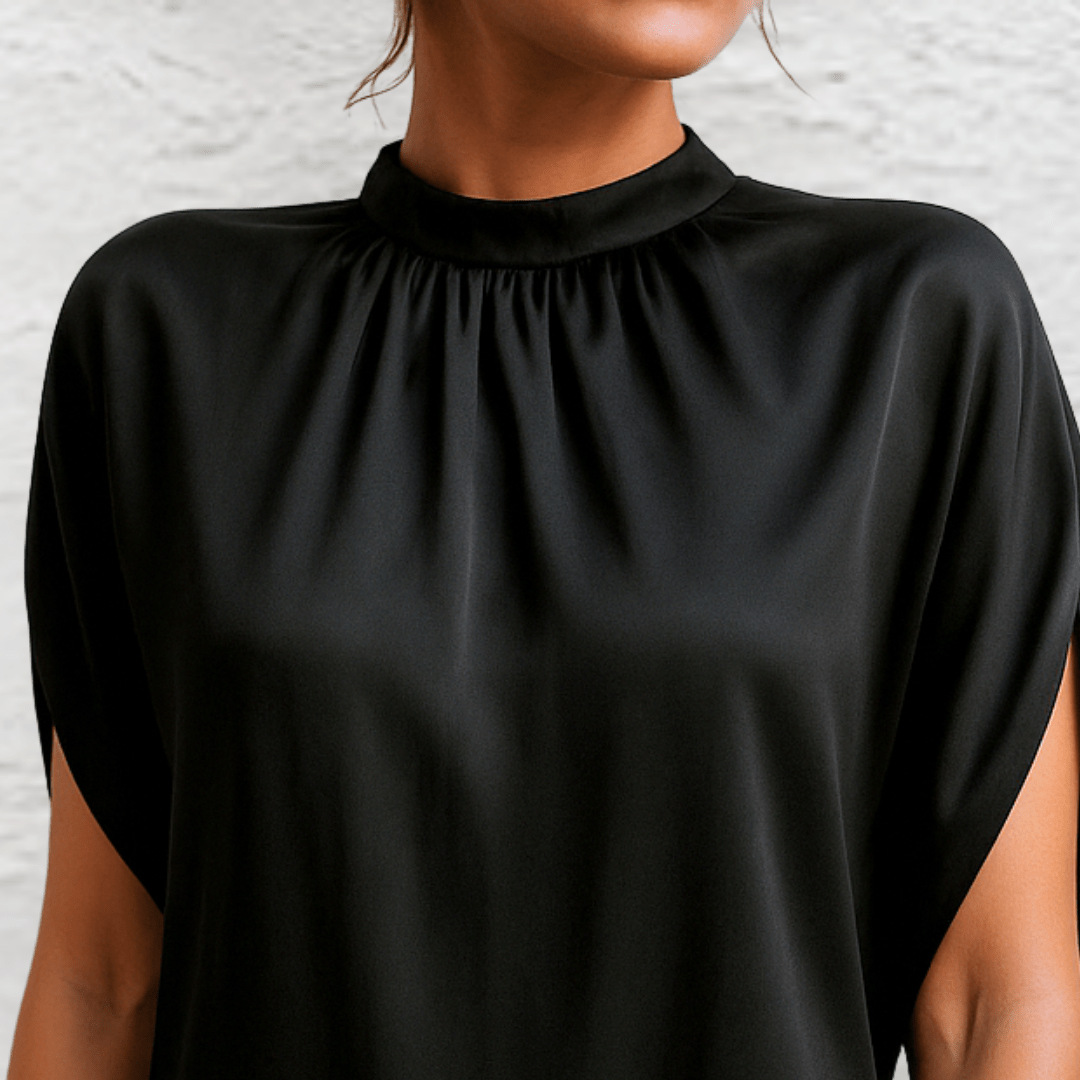 Scarlett | Flatterende Crew Neck Kjole