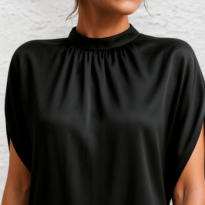 Scarlett | Flatterende Crew Neck Kjole