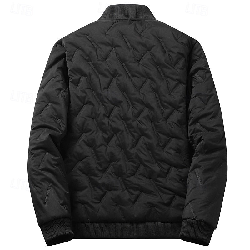 Douglas | Tekstureret Quilted Bomberjakke