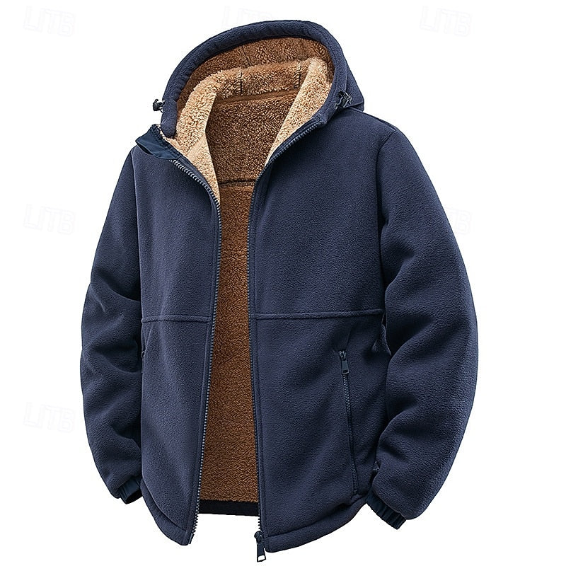 Tobias | Cozy Hooded Full-Zip Jacket