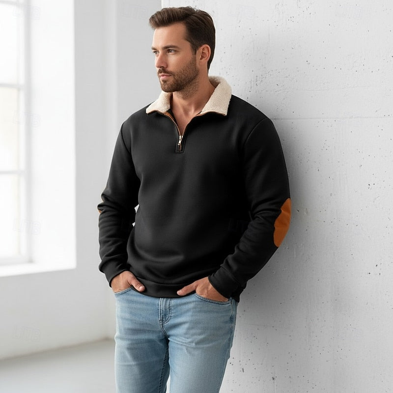 Sawyer | Stående Krave Halv-Zip Pullover