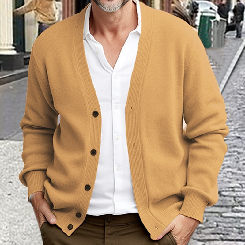 Emerson | Forfinet V-Hals Cardigan
