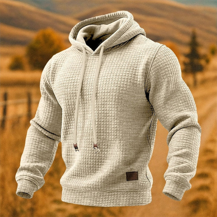 Beckett | Tekstureret Pullover Hoodie