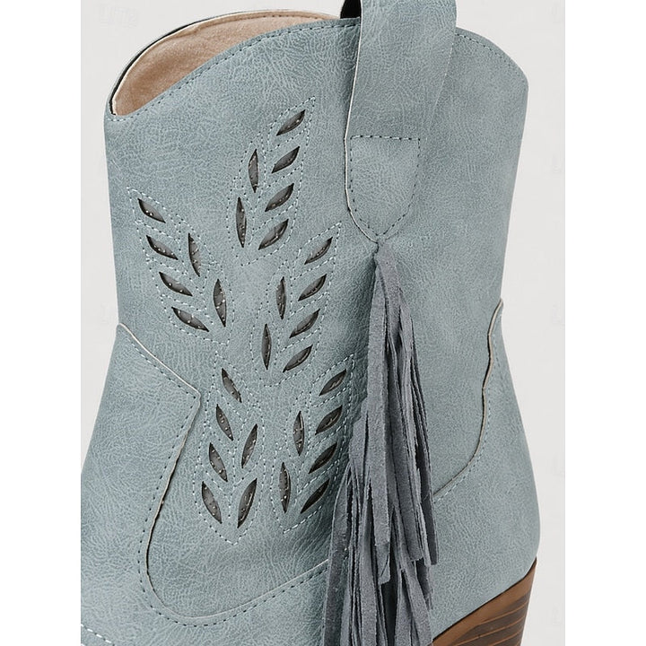 Corinne | Frynset Western Ankelstøvler