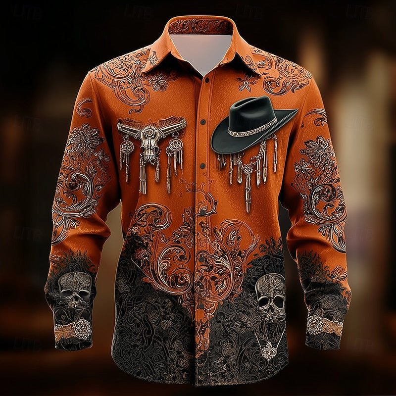 Clint | Western Halloween Statement Skjorte