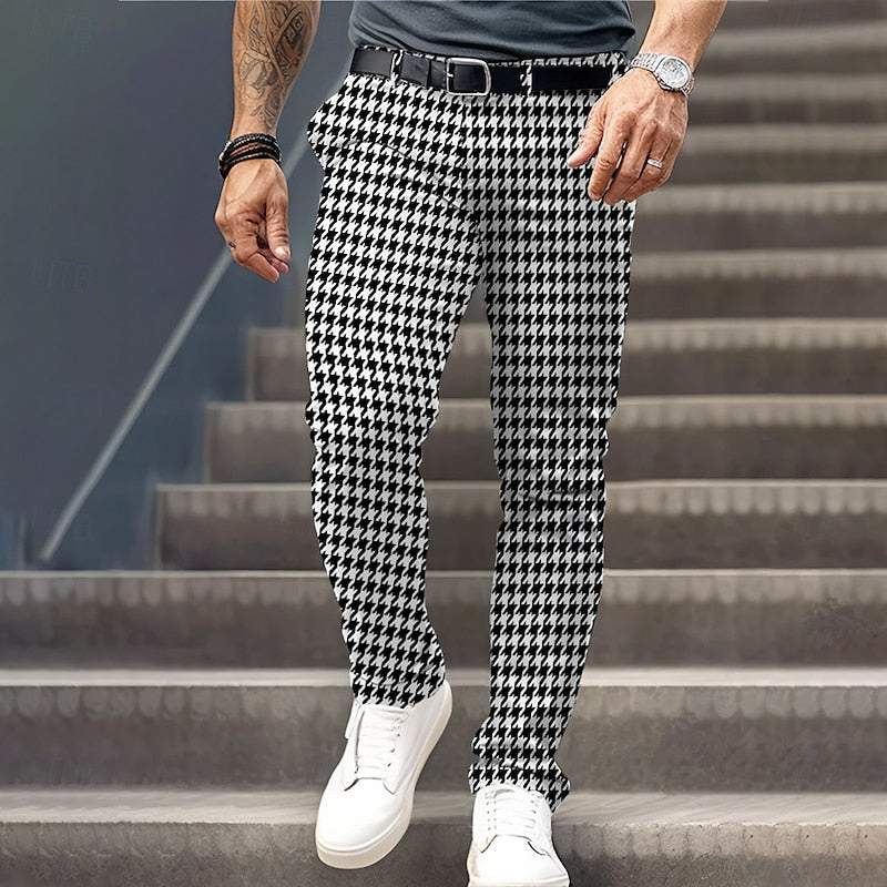 Nolan | Skræddersyede Houndstooth Bukser