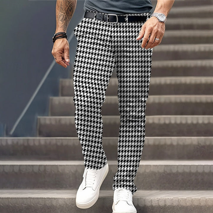 Nolan | Skræddersyede Houndstooth Bukser