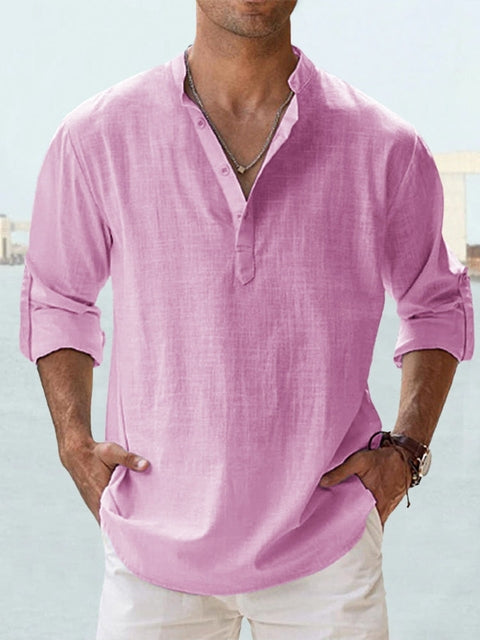 Austin | Åndbar Button-Up Skjorte