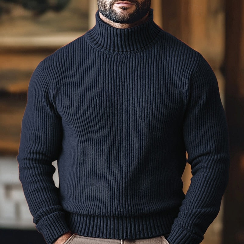 Jonathan | Ribbet Turtleneck Sweater