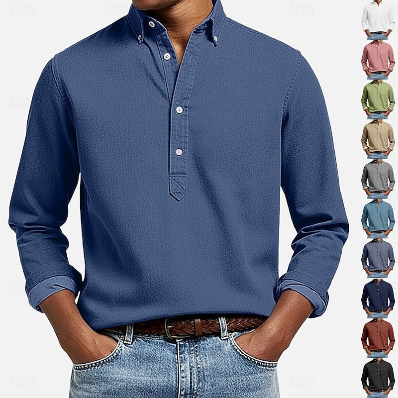 Colton | Casual Popover Skjorte