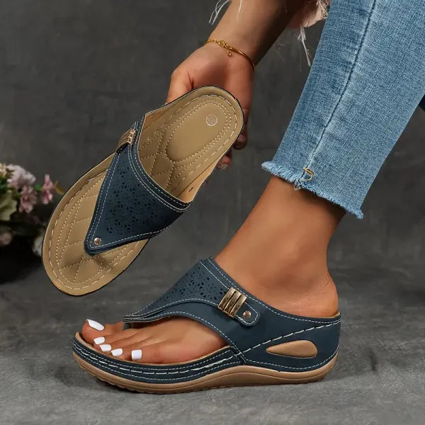 Mila | Premium Komfortabel T-Strop Sandal