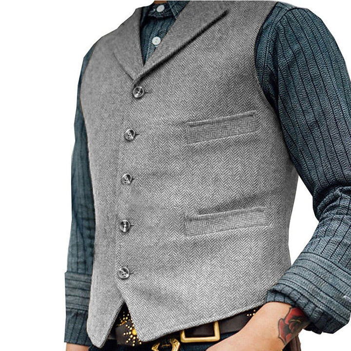Gerard | Herringbone Skræddersyet Vest