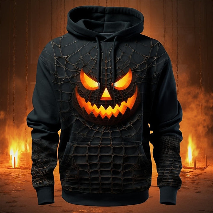 Hugo | Halloween Grafisk Hættetrøje