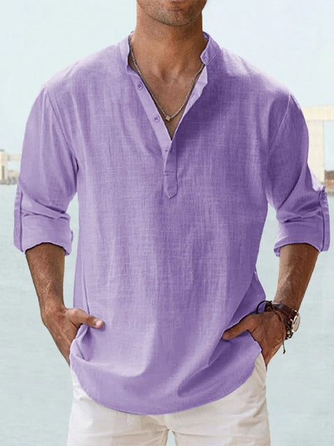 Austin | Åndbar Button-Up Skjorte