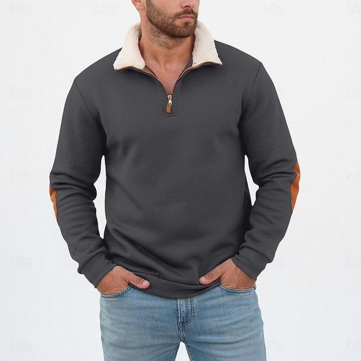 Sawyer | Stående Krave Halv-Zip Pullover