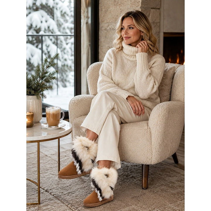 Ramona | Fuzzy-betrukne Vinterstøvler