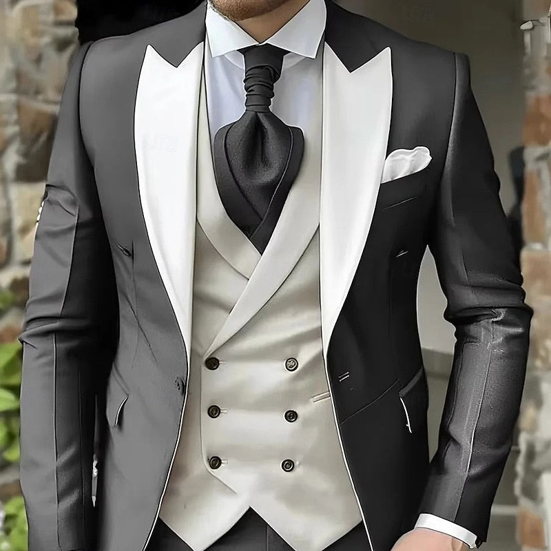 Miles | Skræddersyet Peak-Lapel Tre-delt Sæt