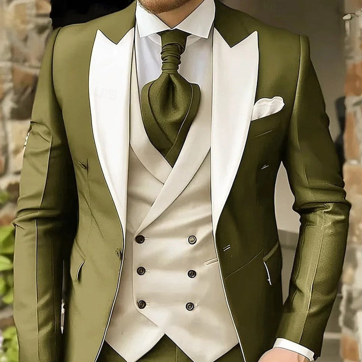 Miles | Skræddersyet Peak-Lapel Tre-delt Sæt