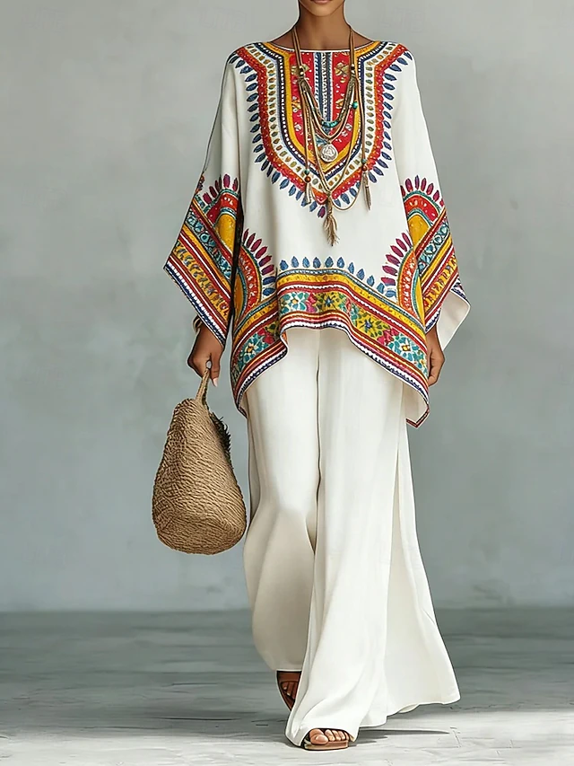 Ramona | Bohemian Print To-delt Sæt